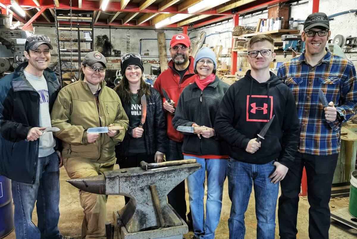2 day damascus Knife making course - Image 20