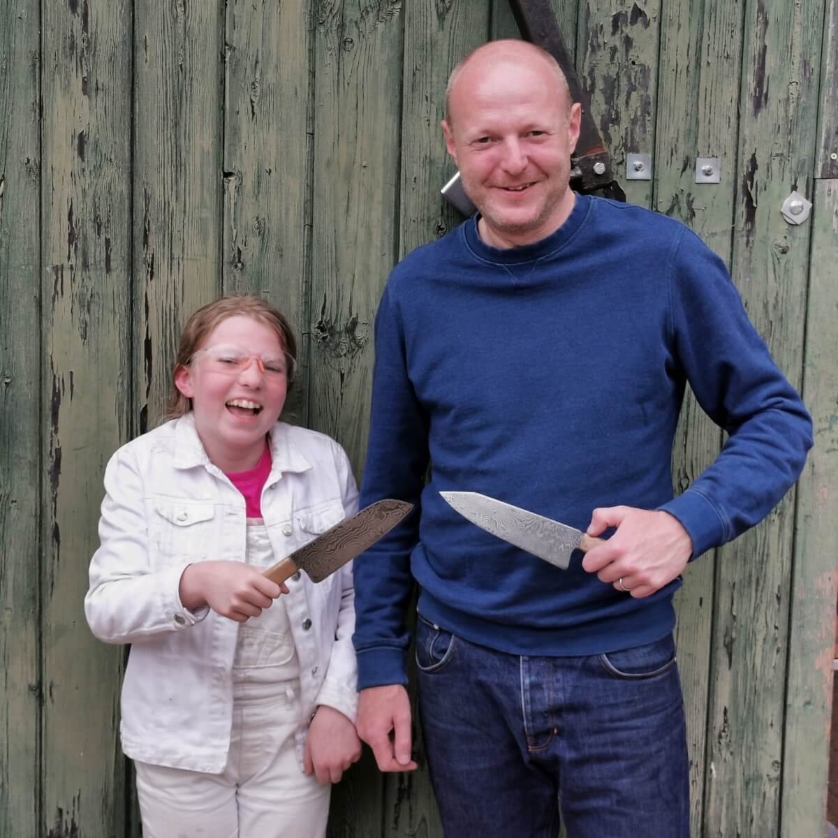 2 day damascus Knife making course - Image 25